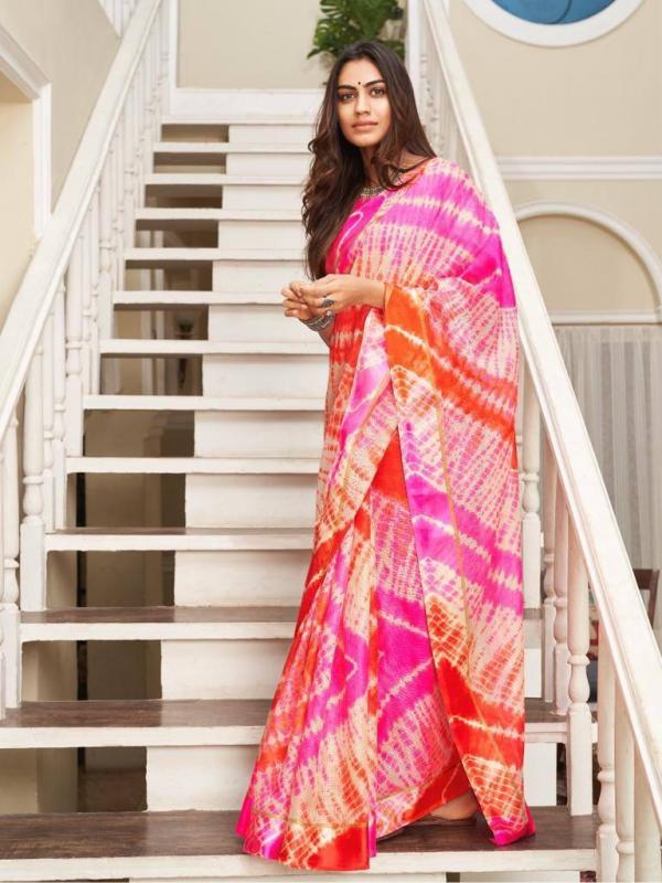 Sibory Beautiful Fancy silk Digital Print Saree Collection